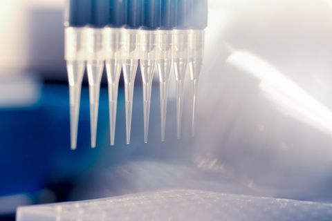 AstraZeneca laboratory equipment.