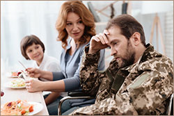 Photo of Veteran with Family