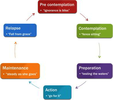 graph: Transtheoretical Model