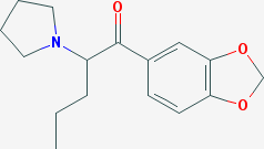 The chemical structure of MDPV.