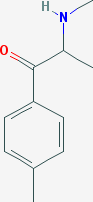 The chemical structure of mephedrone.