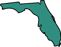 Florida map shape