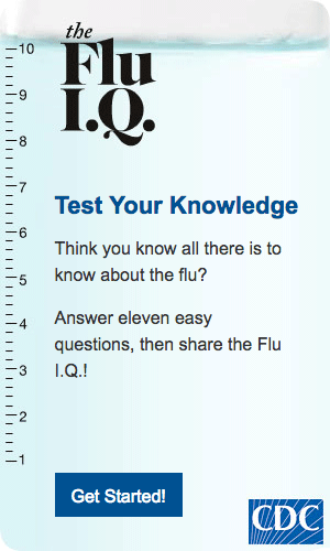 the Flu IQ Quiz image: the Flu IQ Quiz