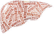 Illustration: small collage of headlines about hepatitis