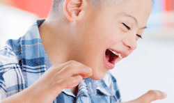 Photo: A child with IDD Photo: A child with IDD