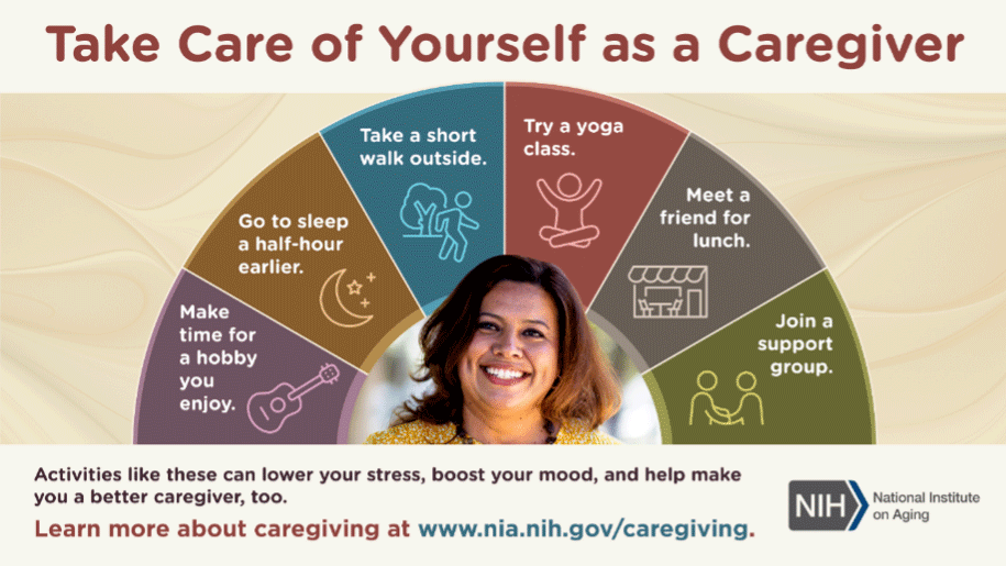 Graphic: Take Care of Yourself as a Caregiver