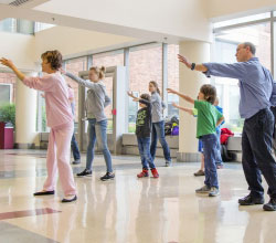 Practitioners of Tai Chi