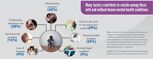 image: suicide factors infographic